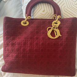 Christian Dior Medium Cannage Lady Dior bag