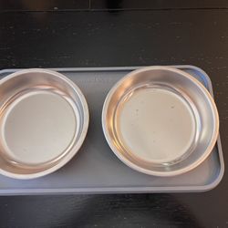 Top Paw Stay-Put Bowl & Mat Set