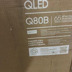 65" Q80b QLED SAMSUNG SMART TV CLEARANCE PRICE!!!