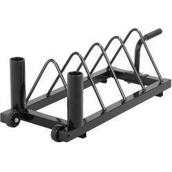 Yaheetech Barbell And Weight Plate Holder 