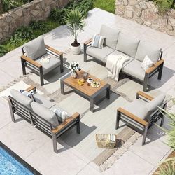 New,7-seater Outdoor Patio Set( Already Assembled 