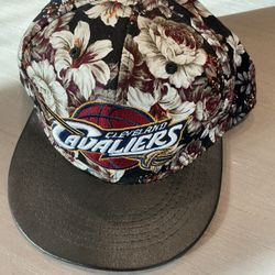Cleveland Cavaliers 9Fifty NewEra Snapback Hat Floral Print