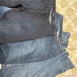 3 pairs jeans Chaps, Izod, Calvin only $27 total, $9 each