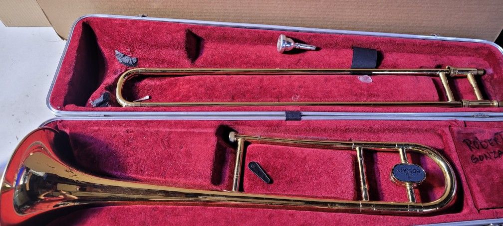 Besson London 600 Trombone With Mouthpiece and Case - England