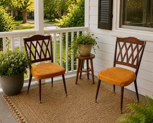 Two MCM Vintage Chairs