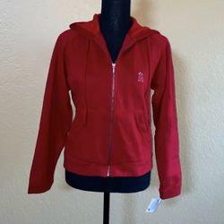 NEW with Tags Red Angels Baseball  Zip Up Hoodie  Womens •  Unisex • Child