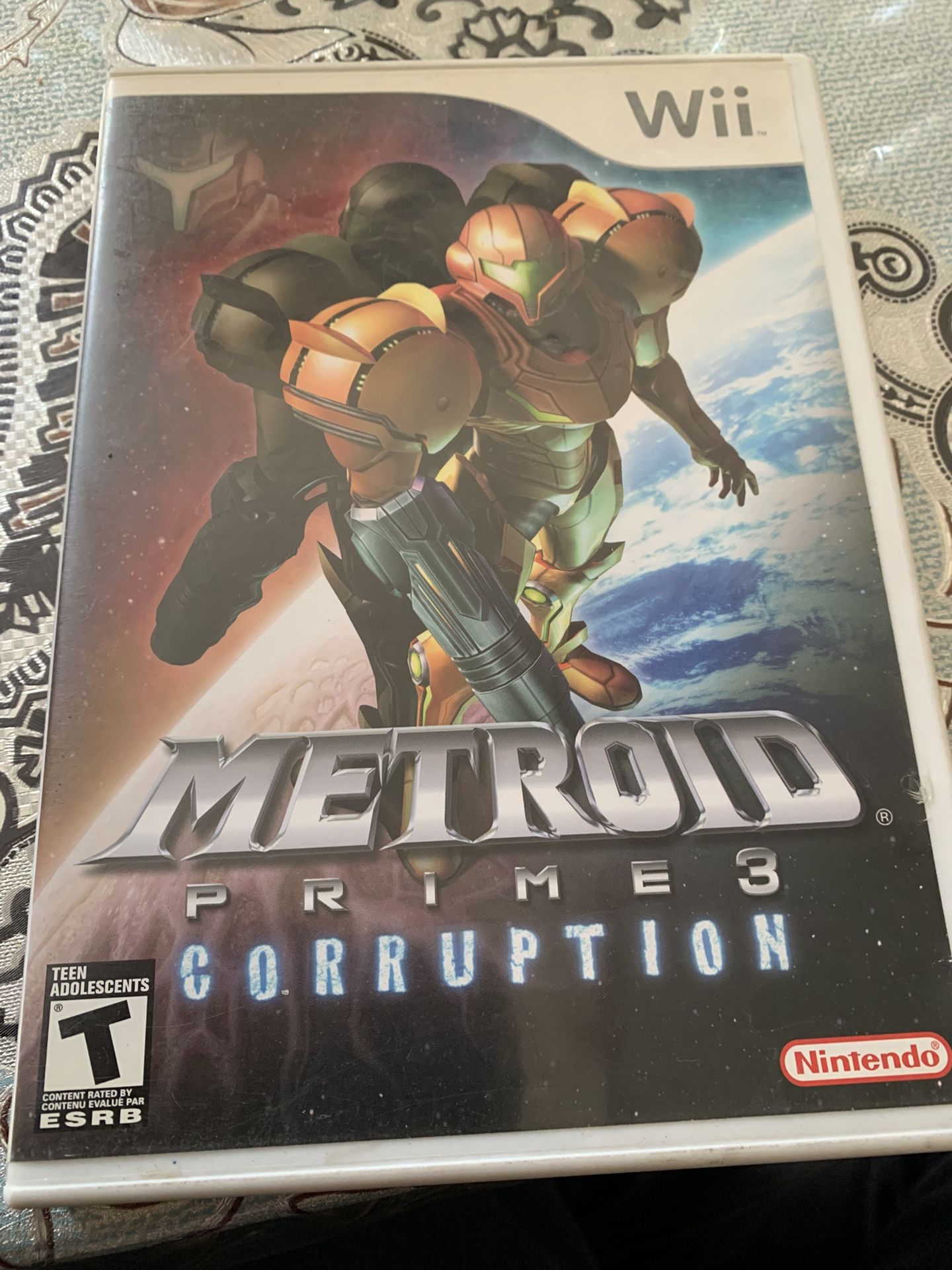 Metroid Prime 3 Corruption Nintendo Wii Game