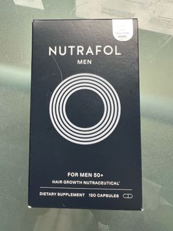Brand new bottle of Nutrafol for men Brand new bottle of Nutrafol for men
