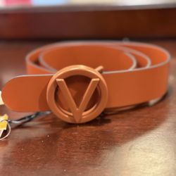 Mario Valentino Tonal Logo Belt Size 36 Men’s (New) $100