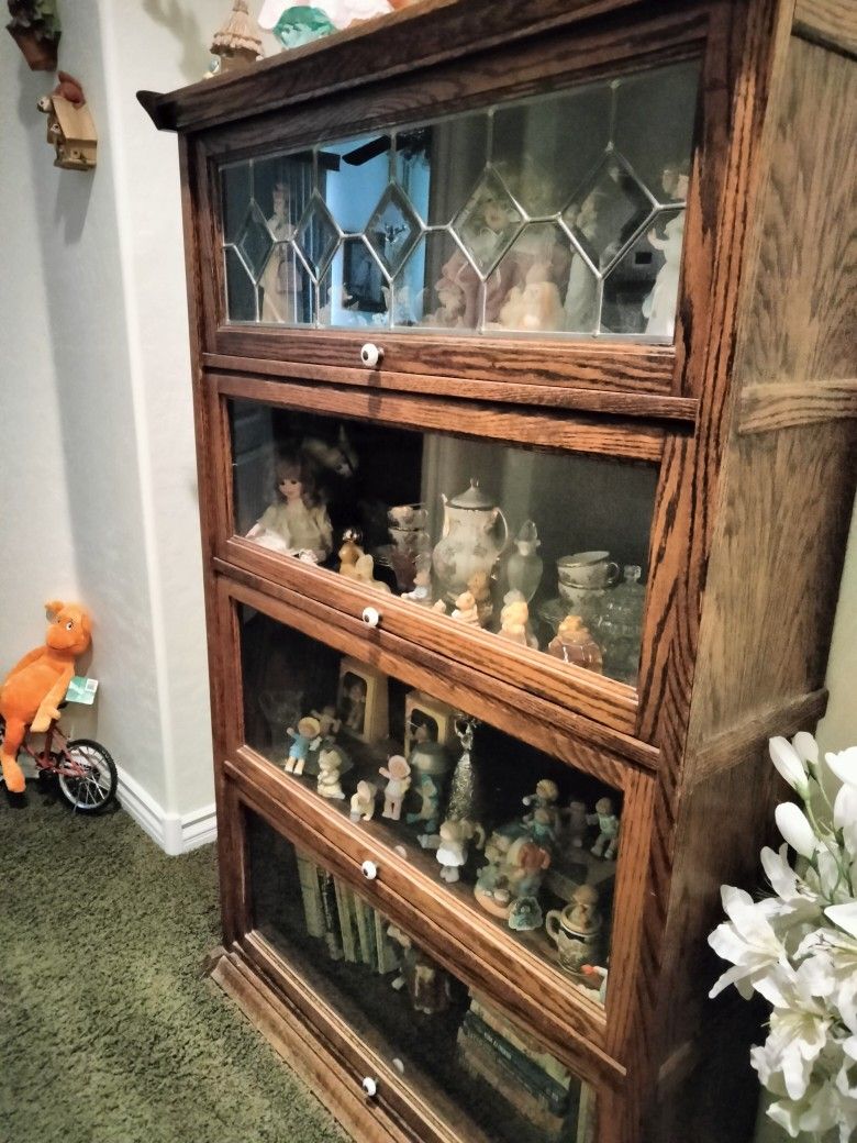 Antique Oak Lawyers Bookshelves Glass Doors Slide Up And In The One For Three Shelves Is $500 The Ones For Four Shells Are $600 Very Heavy Oak,All Products : American Fashion Style Bags On Sale