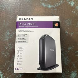 BELKIN PLAY N600 Wireless Dual-Band N Router
