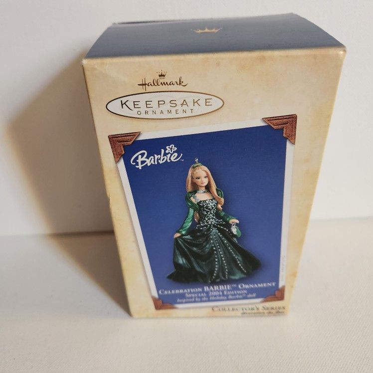 Hallmark Keepsake Ornament Celebration Barbie Special 2004 Edition