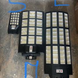 New Rechargeable Solar Security Lights! 💡 With Remote And Mounting Pole! Delivery Available! 