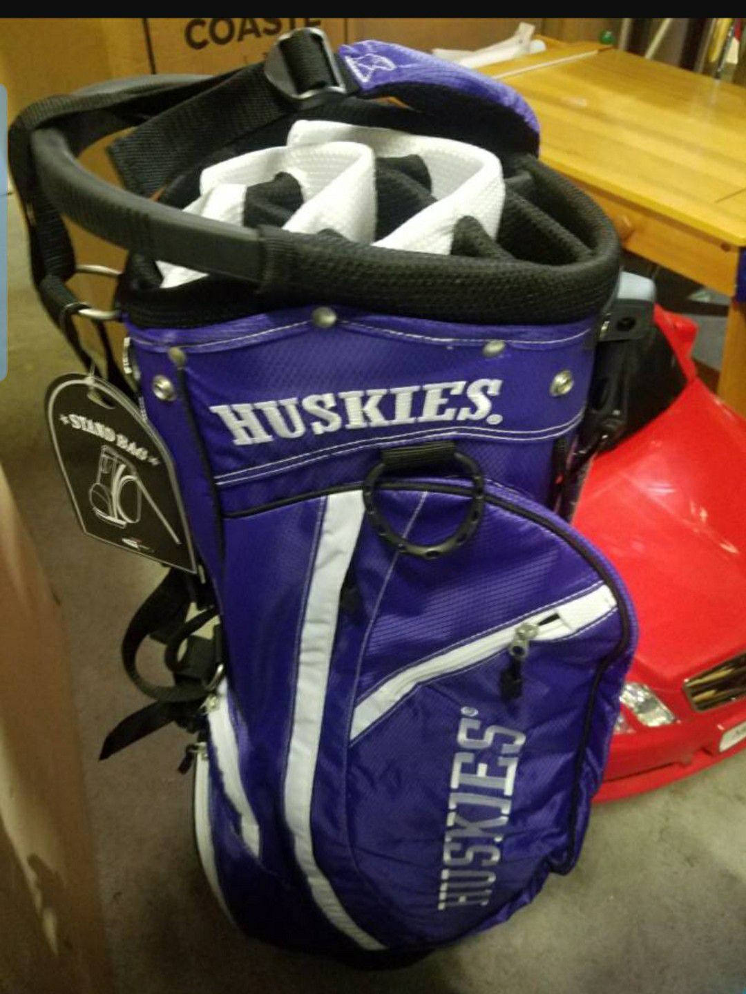 NCAA Washington Victory Golf Cart Bag
