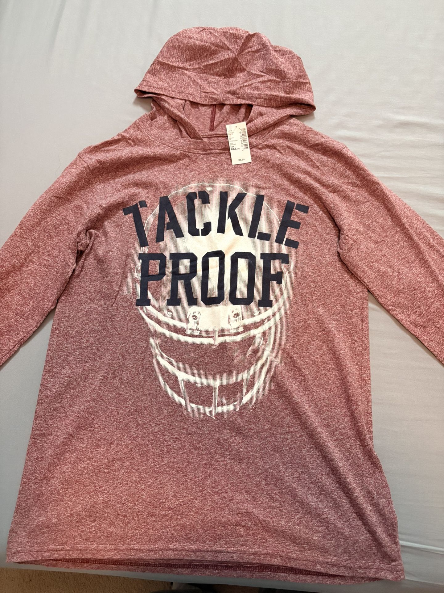 Shirt With Hoodie Size 16