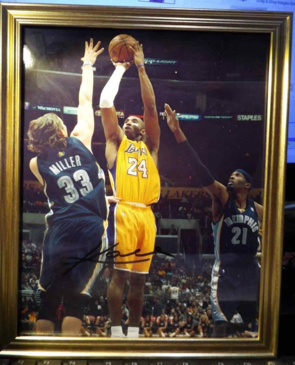 Kobe Bryant Autographed Photo Authentic