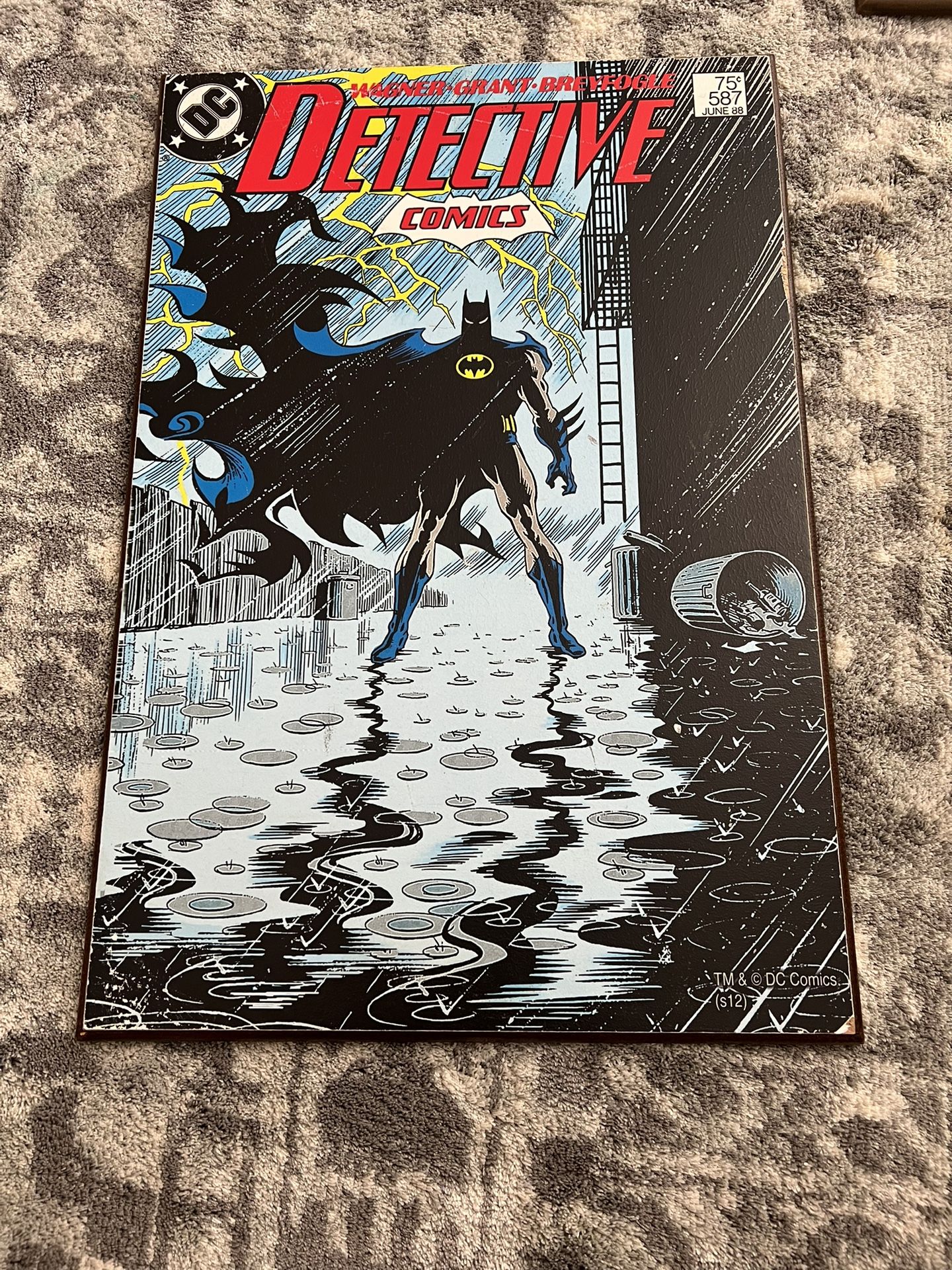 Batman Detective Comics Hardwood Comic Posters