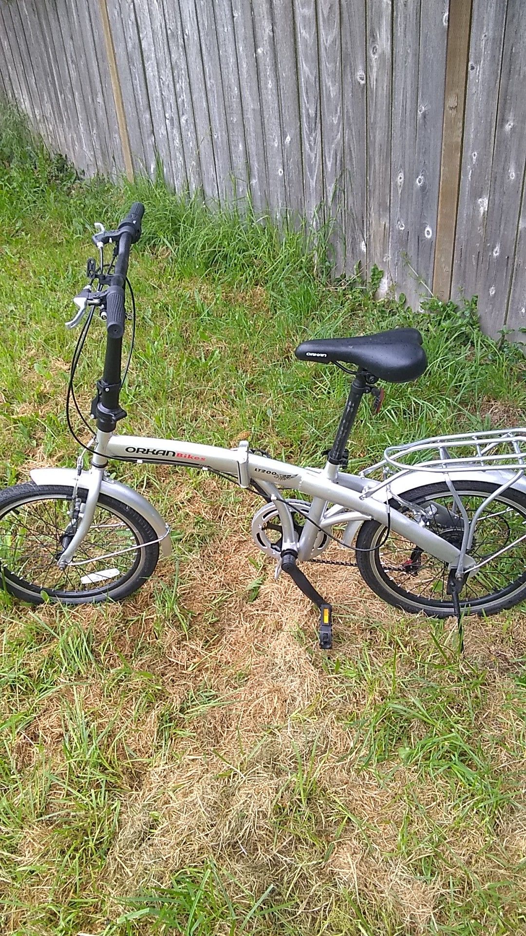 Orkan lt200 complete folding bike.