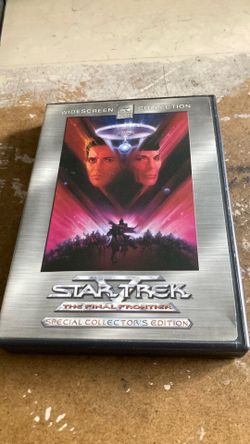 Star Trek five the final frontier DVD
