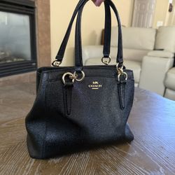 Coach Minetta Bag Crossgrain leather