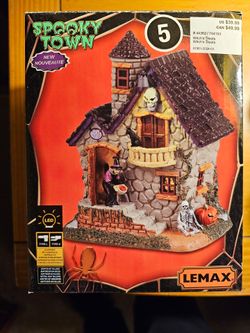 Halloween Lemax Spooky Town Witch's Treats  #44362