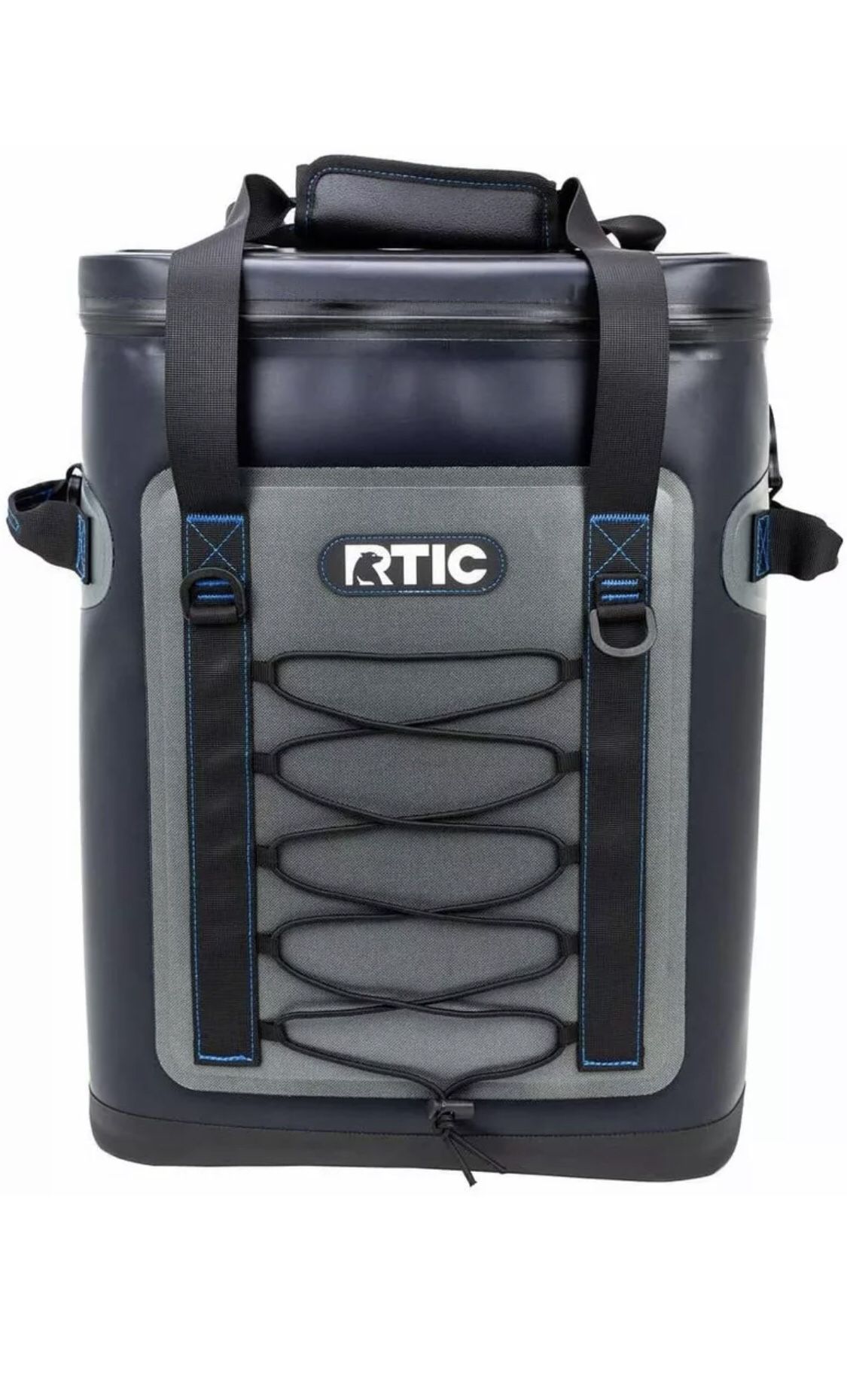 Rtic backpack Cooler 30 Can Blue Grey New In Box 2nd gen