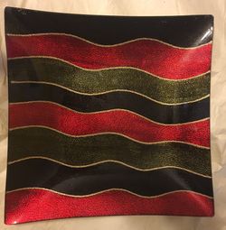 Art Glass serving trays