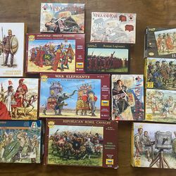 Lot of Ancient Miniatures: Hat, Zvesda, Caesar et al.