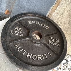 Steel Weight - 35lb