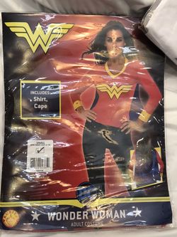 Wonder Woman Shirt And Cap- Brand new