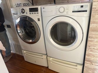 Washer and dryer