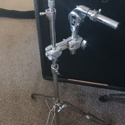 Pearl Cymbal Stand,w/ mount for tom