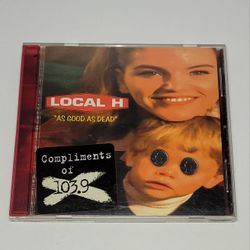 1996 Island ~ Local H ~  As Good As Dead CD Clean Disc