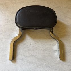 Harley Davidson Leather Studded Back Rest Sissy Bar