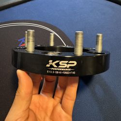 KSP Wheel Spacers 6x5.5 – Set of 4 – Hubcentric 108mm