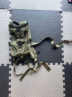 🐾 PetBonus Front Dog Carrier Backpack — Army Green (Used 2-3 times only)