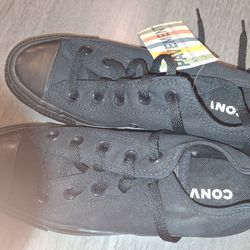 Boys Size 4 Girls Size 5 Converse Chuck Taylor All Star Ox All Black