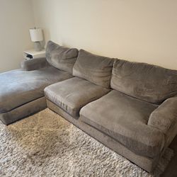 Couch Sofa with Chaise Lounge