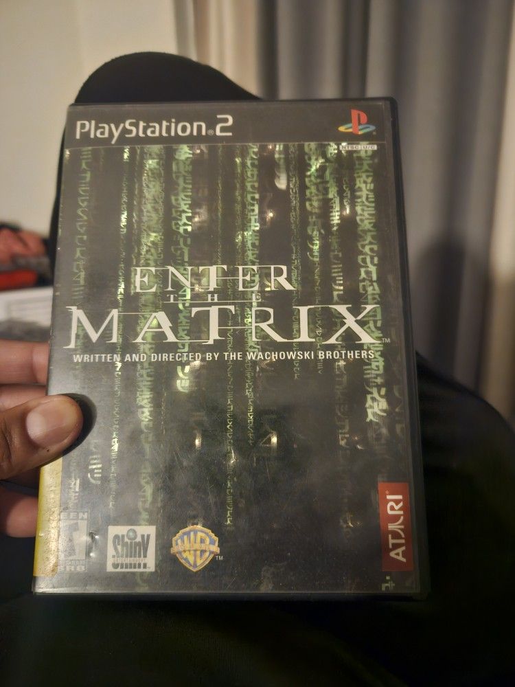 Enter The Matrix Ps2
