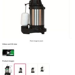 Pumpa  De Agua 3/4 HP