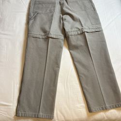 Cabela’s Outdoor Gear Men’s 44x34 Hunting Fishing Cargo Pants Shorts Convertible