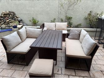 Outdoor Furniture (Sofa and Table) For Sale