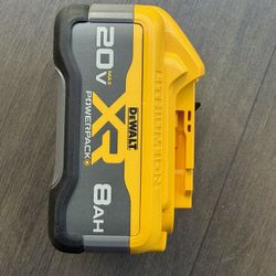 DEWALT 20V MAX XR POWER-Pack Lithium-Ion 8.0Ah Battery (1-Pack)