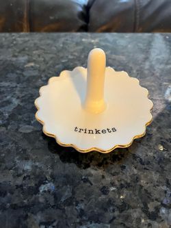 Ceramic Ring Holder Trinket Dish