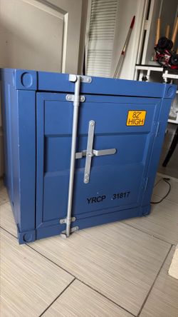Cruise Nightstand Blue Nightstand