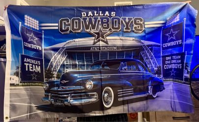 Cowboys Chevy flag