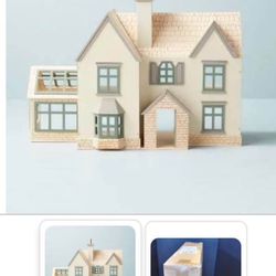 NEW Hearth & Hand With Magnolia Vintage Toy Cottage Dollhouse