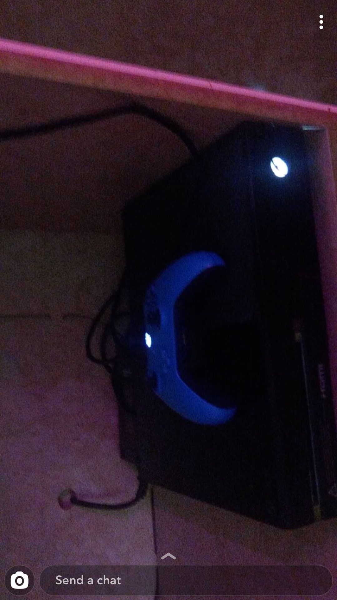 Xbox One With Games(digital) and Blue Controller