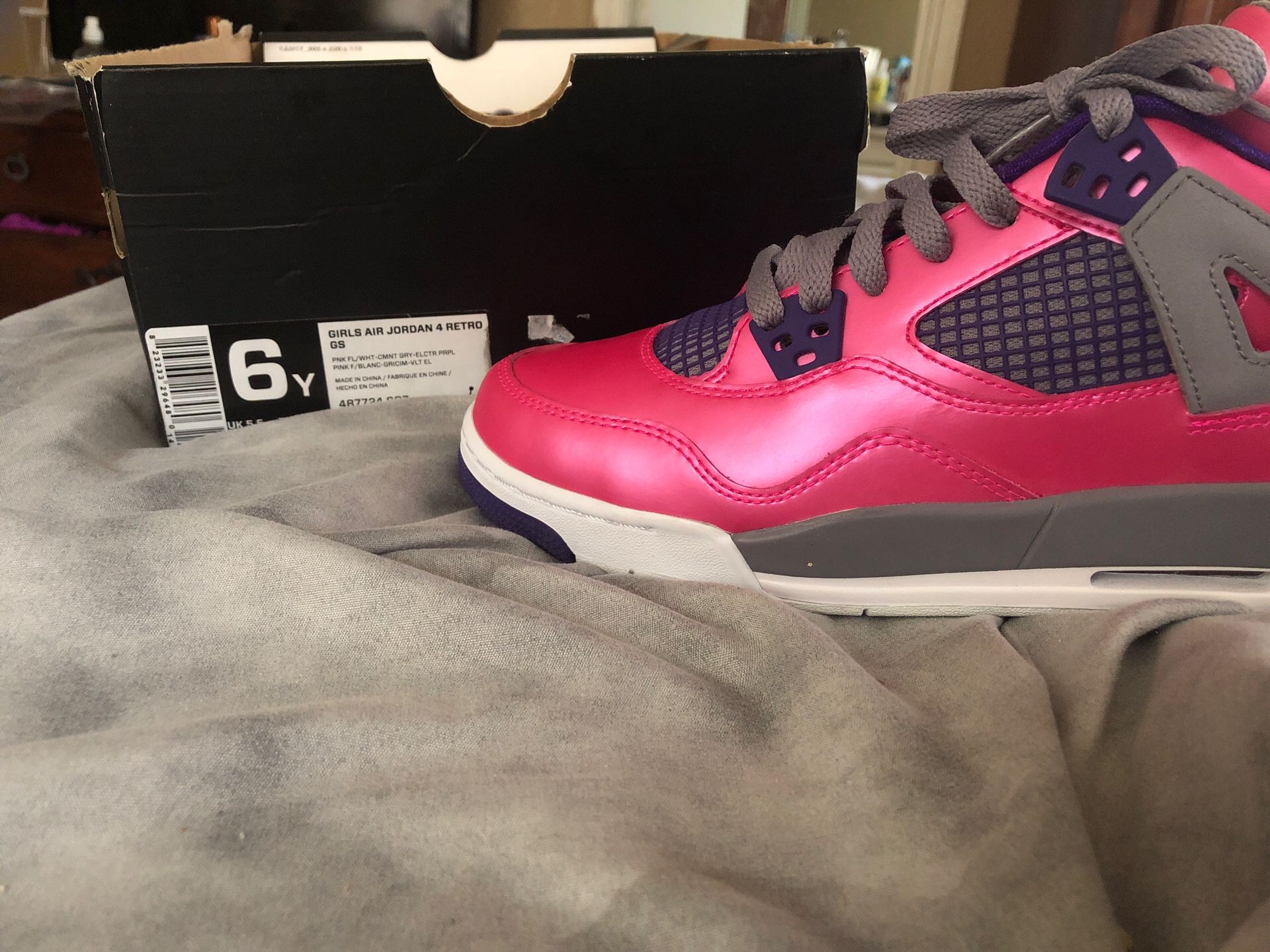 Basketball Shoes JordÃ¡n Retro4 Air Jordan Net Women's Nike CA