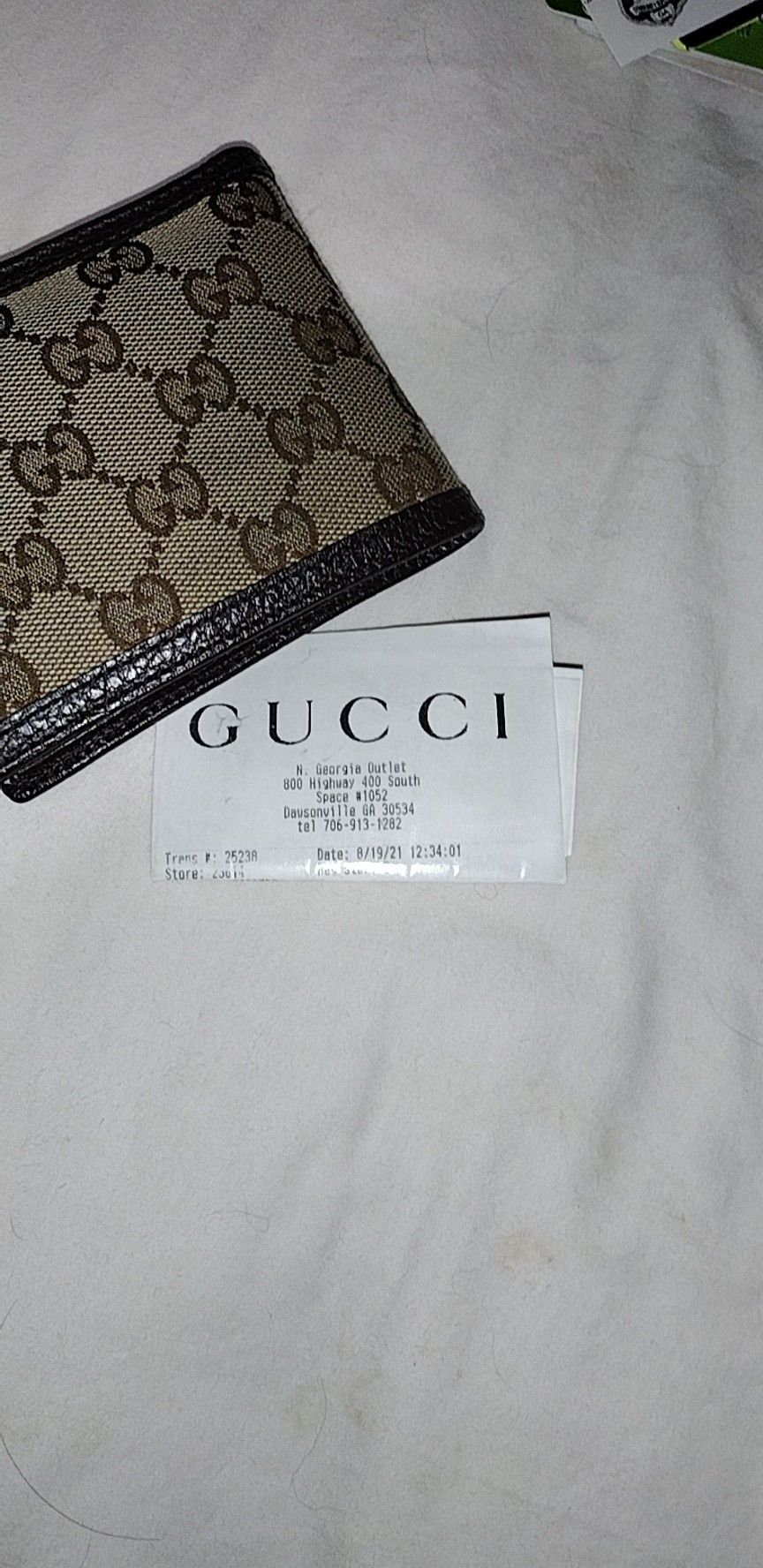 (Real) Gucci Monogram (GG) Wallet